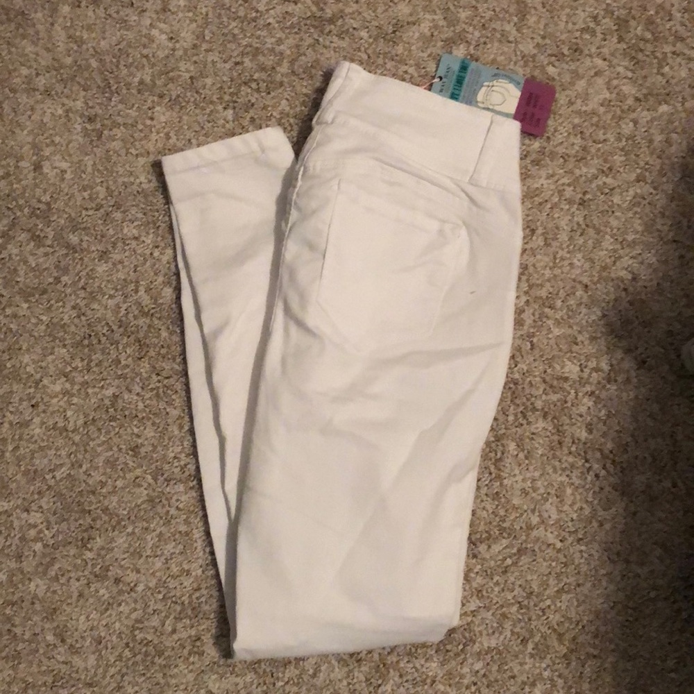 White jeans